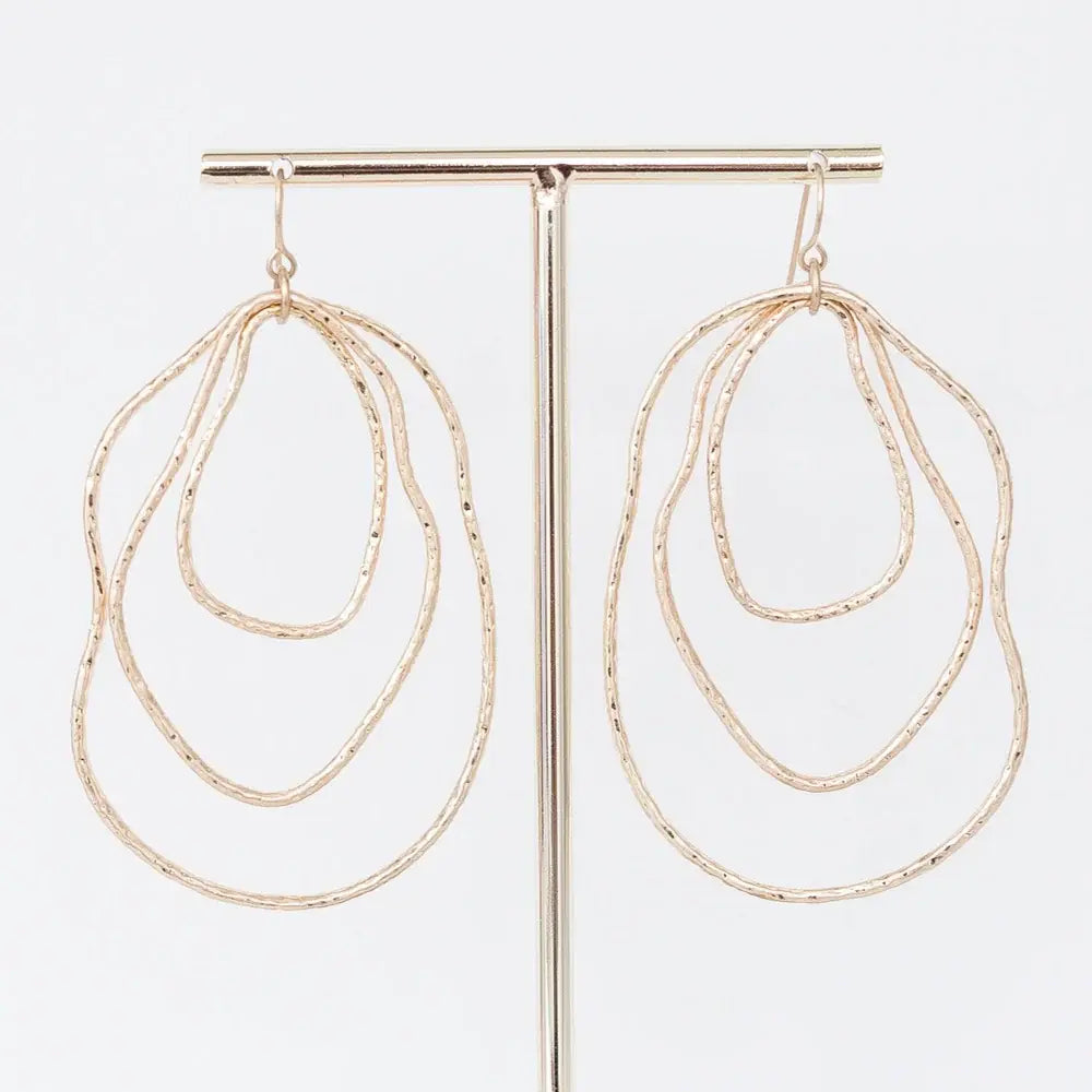 Paxton Abstract Drop Earrings