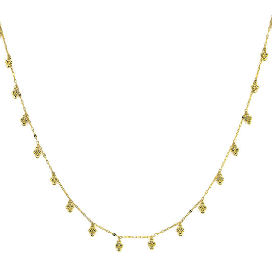 Petite Dancing Trio Chain Necklace
