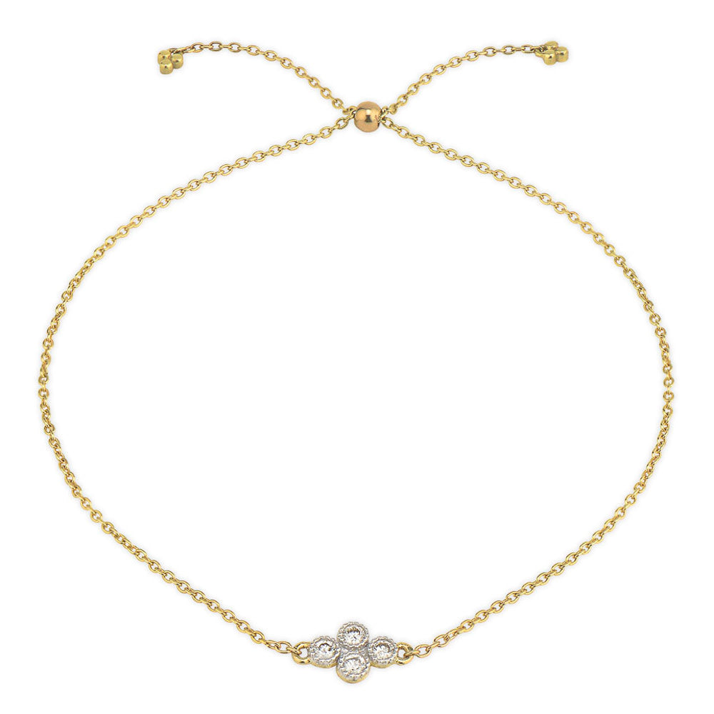 Petite Quad Chain Bracelet