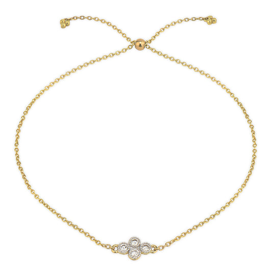 Petite Quad Chain Bracelet