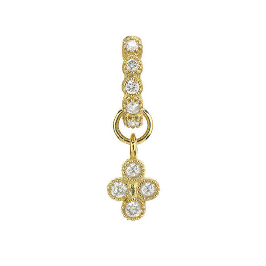 SINGLE | Petite Diamond Quad Charm YG