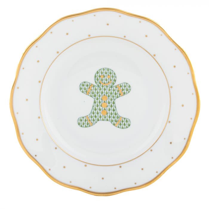 Herend Christmas Dessert | 8.25in Gingerbread