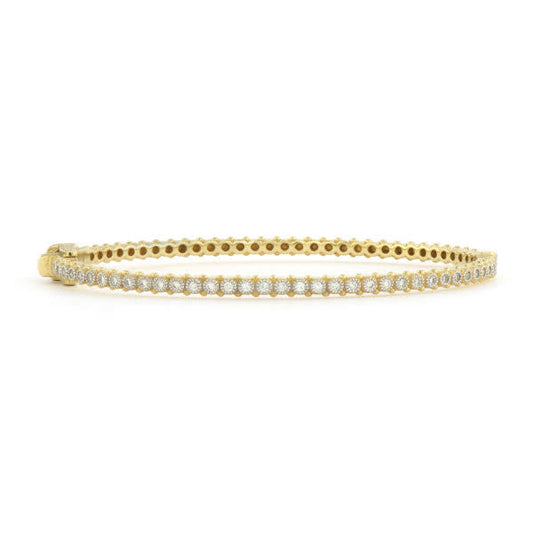 Provence Thin Eternity Diamond Bangle