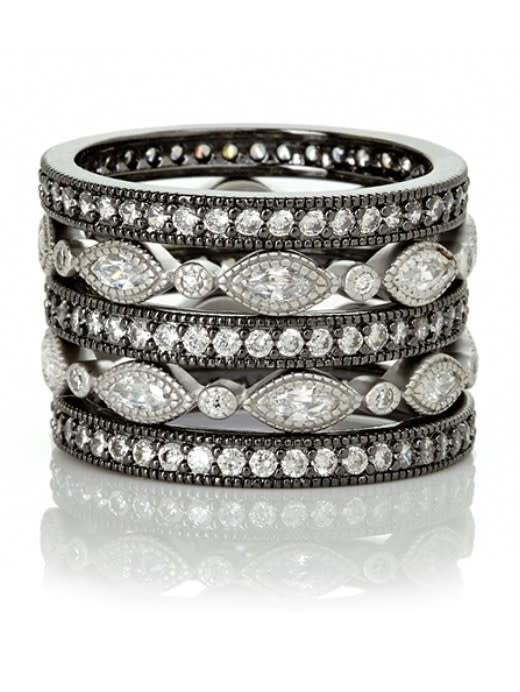 Signature Classic Marquise Eternity Stack Ring, S/5
