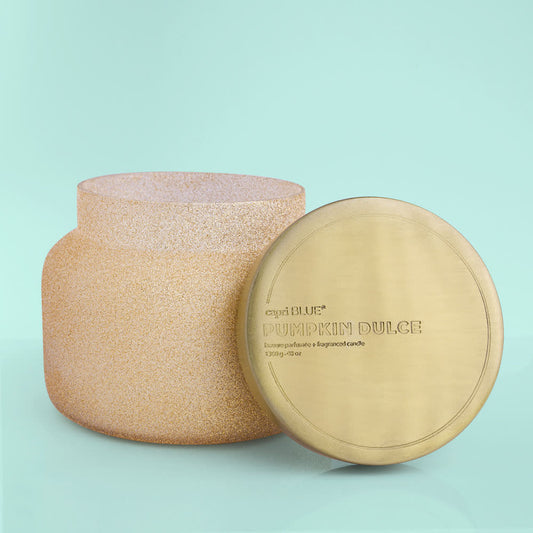 Pumpkin Dulce Champagne Glitter Jar Candle |  48oz