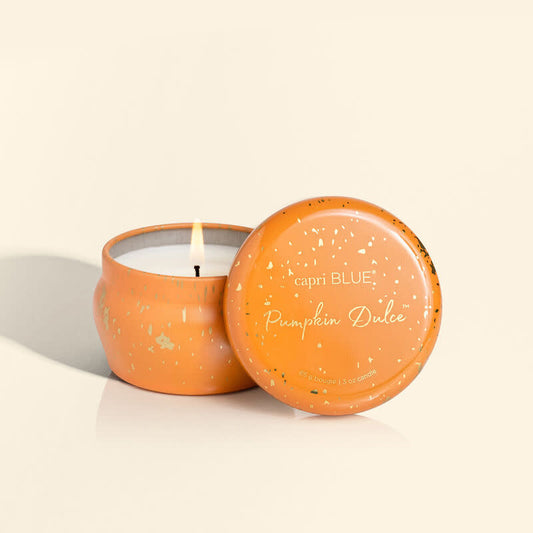 Pumkin Dulce Glimmer Mini Tin Candle | 3oz