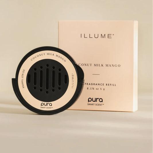 T | Pura Car Diffuser Refill | Illume Coconut Milk Mango