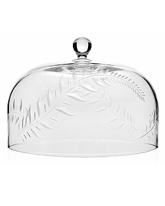 William Yeoward Crystal Country Jasmine Cake Dome | 7.5in