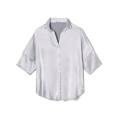 Fran Satin Collar Shirt |