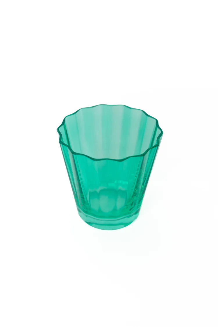 Estelle Colored Low Ball Glass