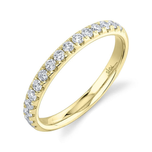 Diamond Band Ring | 14k Yellow Gold .40c