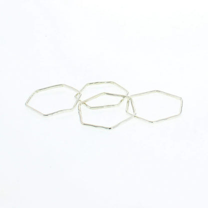 Hexagon Stacking Ring