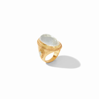 Cannes Statement Ring | S8 Iridescent Clear Crystal