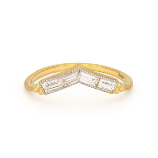 Provence Diamond Baguette Ring