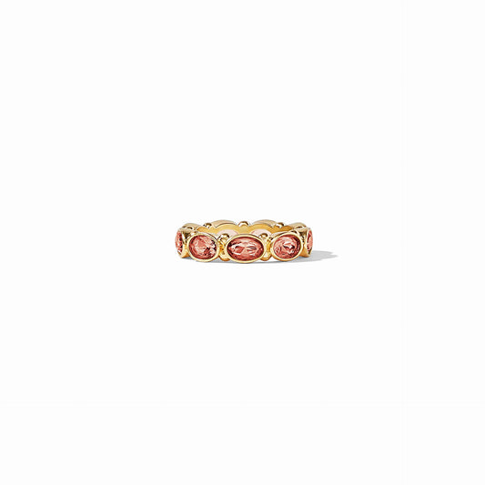 Mykonos Gold Ring | Clear Coral S7