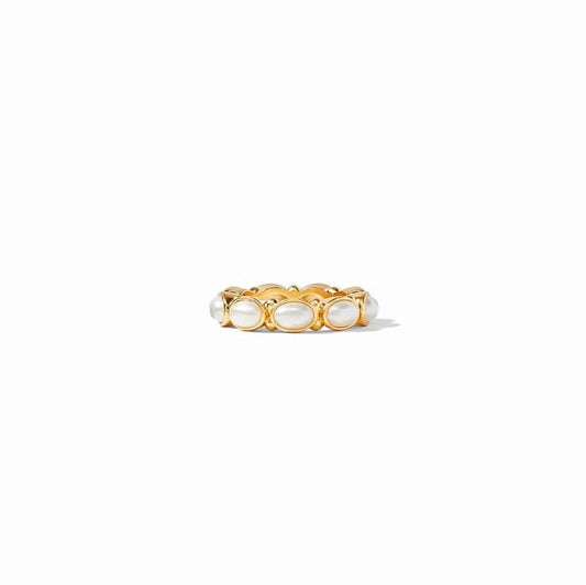 Mykonos Ring Gold Pearl Size 7