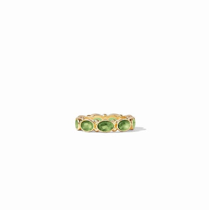 Mykonos Gold Ring | Clear Crystal S7