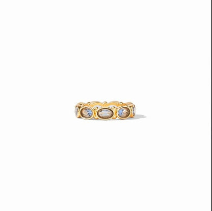 Mykonos Gold Ring | Clear Crystal S7