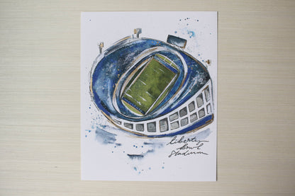 Whitney Winkler Stadium Print