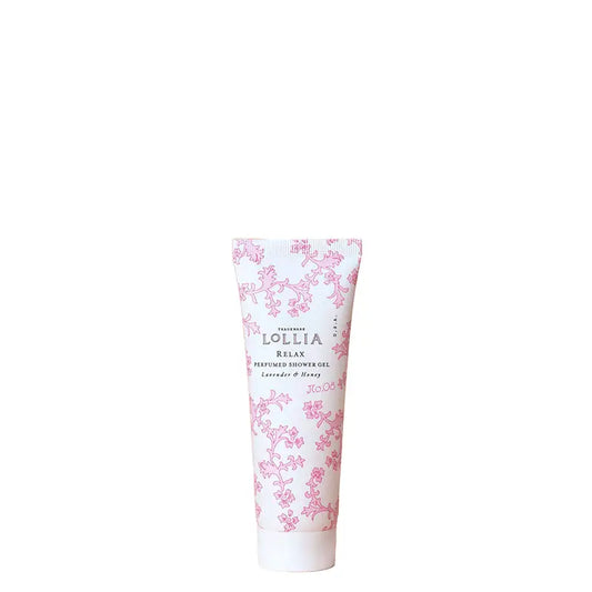 Lollia Perfumed Travel Shower Gel  | Relax 2.75oz