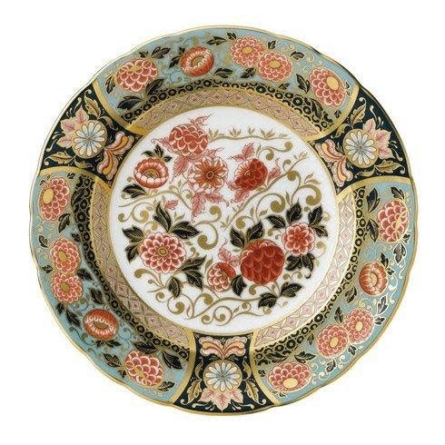 Royal Crown Derby Imari Accent Plate| 8in Riverside Park