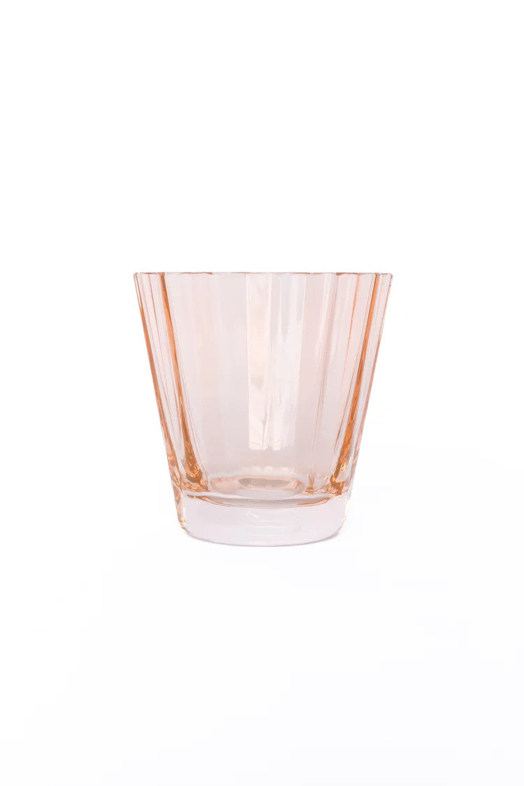 Estelle Colored Low Ball Glass