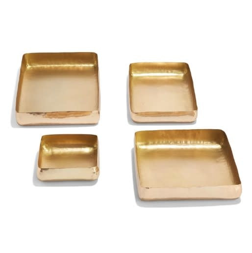 Gold Hand-Crafted Tray Extra Large