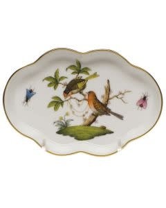 Rothschild Bird Small Scalloped Tray | 5.5in