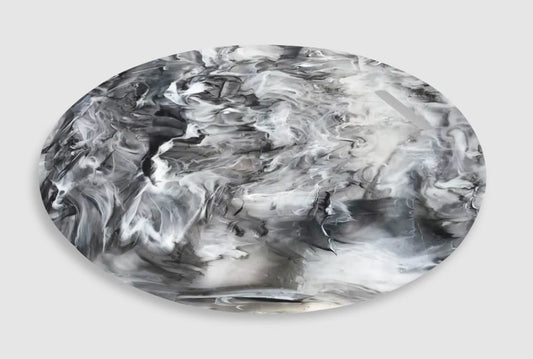 Resin Round Platter/Cutting Board | 15.75in