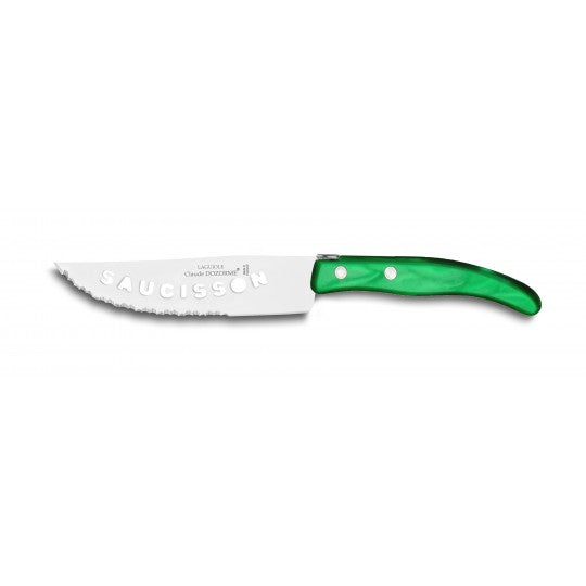 Claude Dozorme Acrylic Sausage Salami Knife |