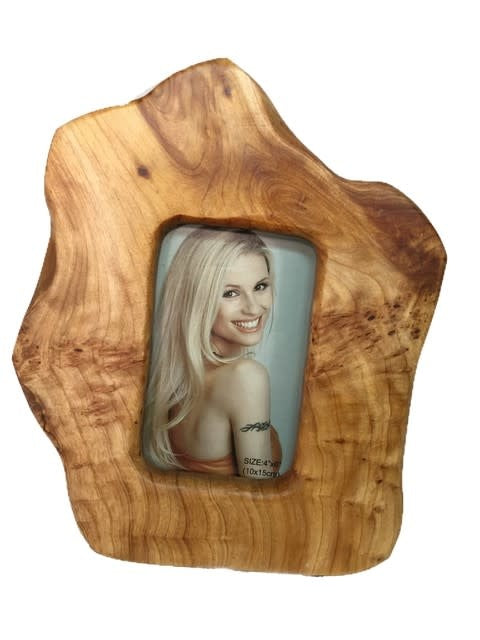 Root Wood Live Edge Picture Frame | 4x6