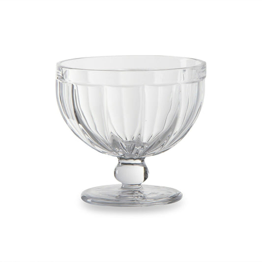 Glass Footed Ice Cream Bowl