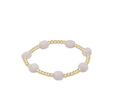 eNewton Extends Admire 3mm Bead Bracelet | Moonstone