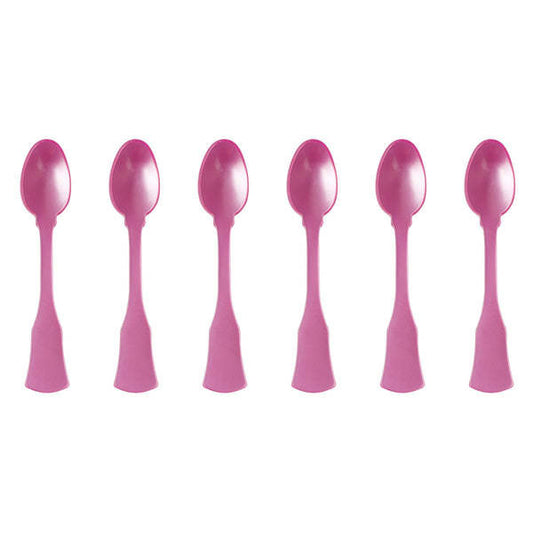 Sabre Paris Honorine Acrylic Demi-tasse Spoon | 4in Pink