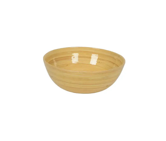 Bamboo Classic Salad Bowl | 7 x 2.75in Nature
