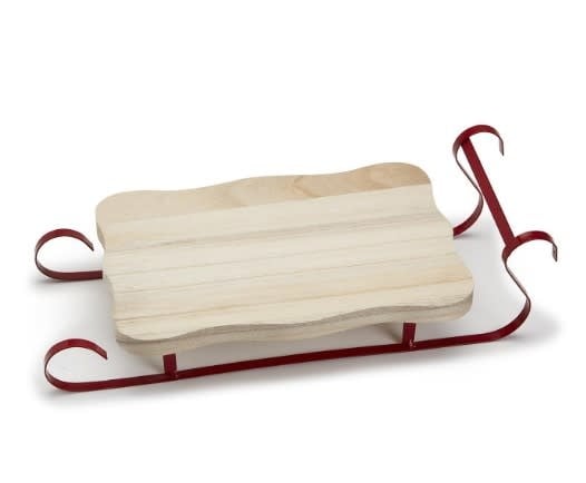 Santa's Sleigh Charcuterie Board