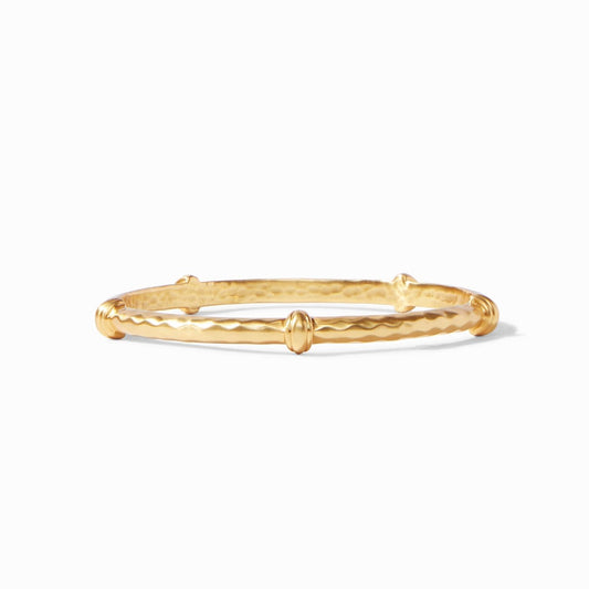 Savannah Gold Bangle Bracelet | Medium