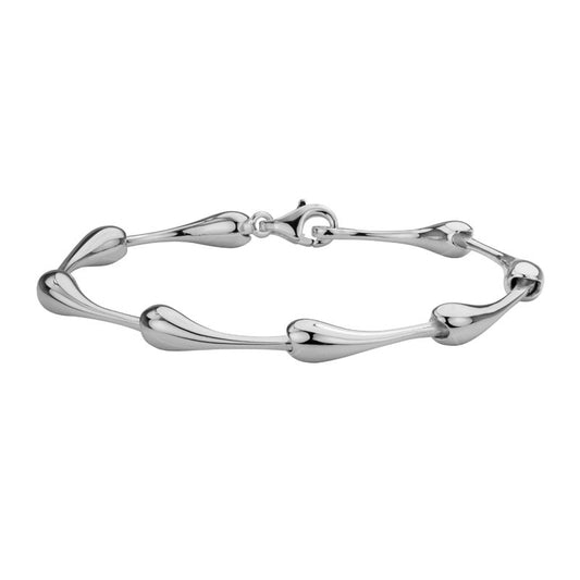Solid Teardrops Bracelet 7mm