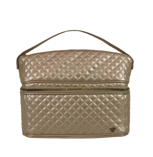Stylist Travel Bag | Gold Quilted
