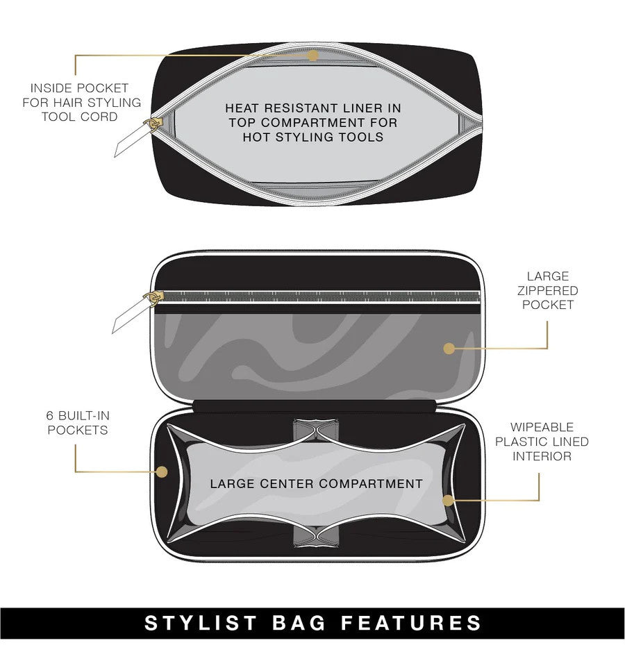 Stylist Travel Bag | Pearl Quilted