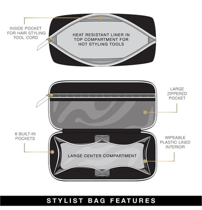 Stylist Travel Bag | Pearl Quilted