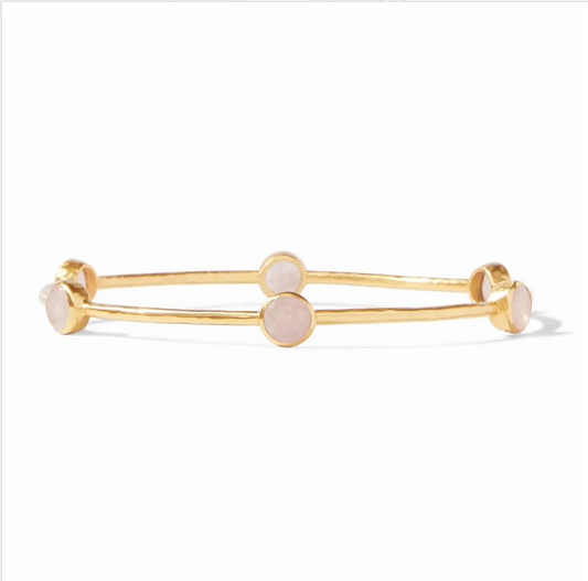 Milano Luxe Bangle Rose Quartz