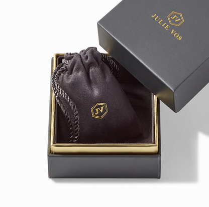 Mykonos Ring | Obsidian Black Size 8