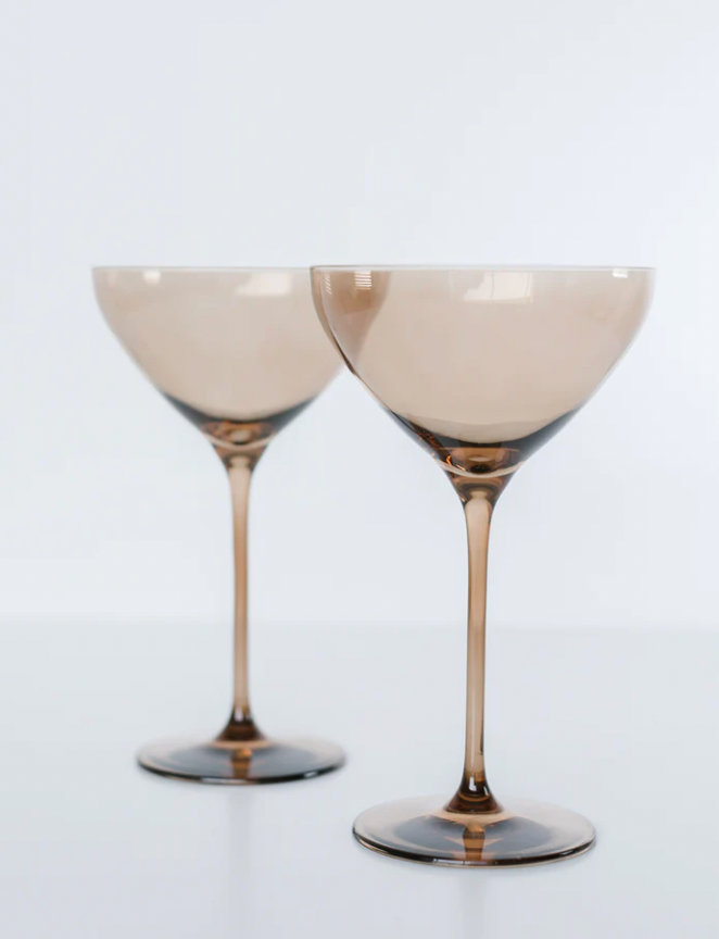 Estelle Colored Martini Glass