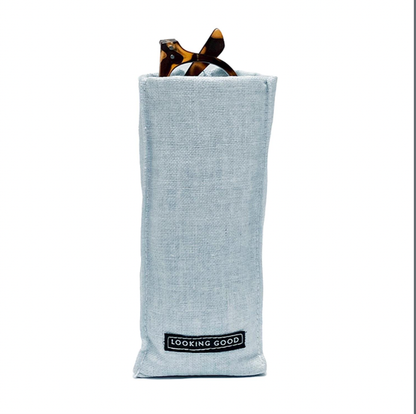 Linen Eyeglass Standing Pouch