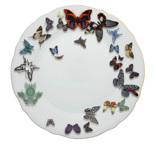 Christian Lacroix Butterfly Parade Dinner Plate | 10in