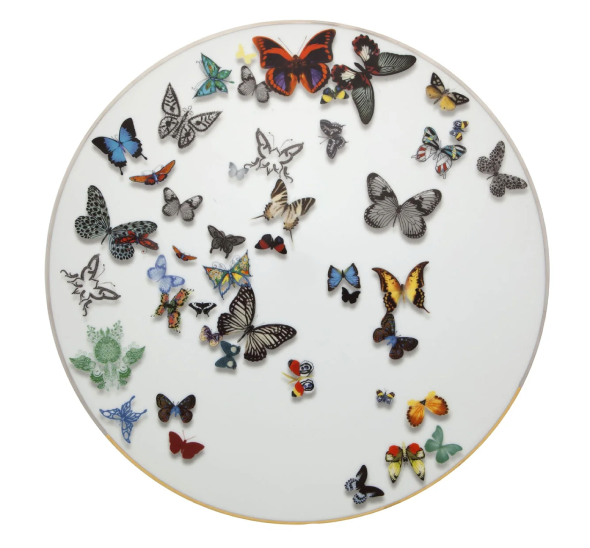 Christian Lacroix Butterfly Parade Charger Plate | 13.25in