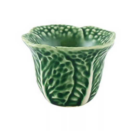 Bordallo Pinheiro Cabbage Egg Cup | Green