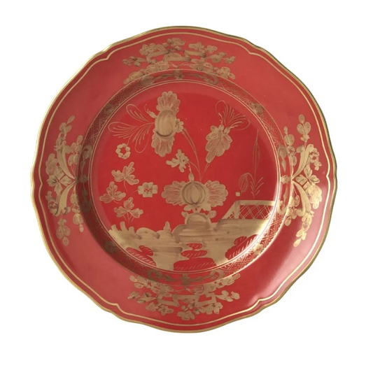 Ginori 1735 Oriente Italiano Salad Dessert Plate | Rubrum 8.25in