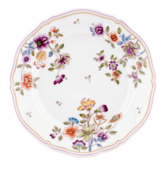 Ginori 1735 Oriente Italiano Flat Dinner Plate | Coreana 10.5in